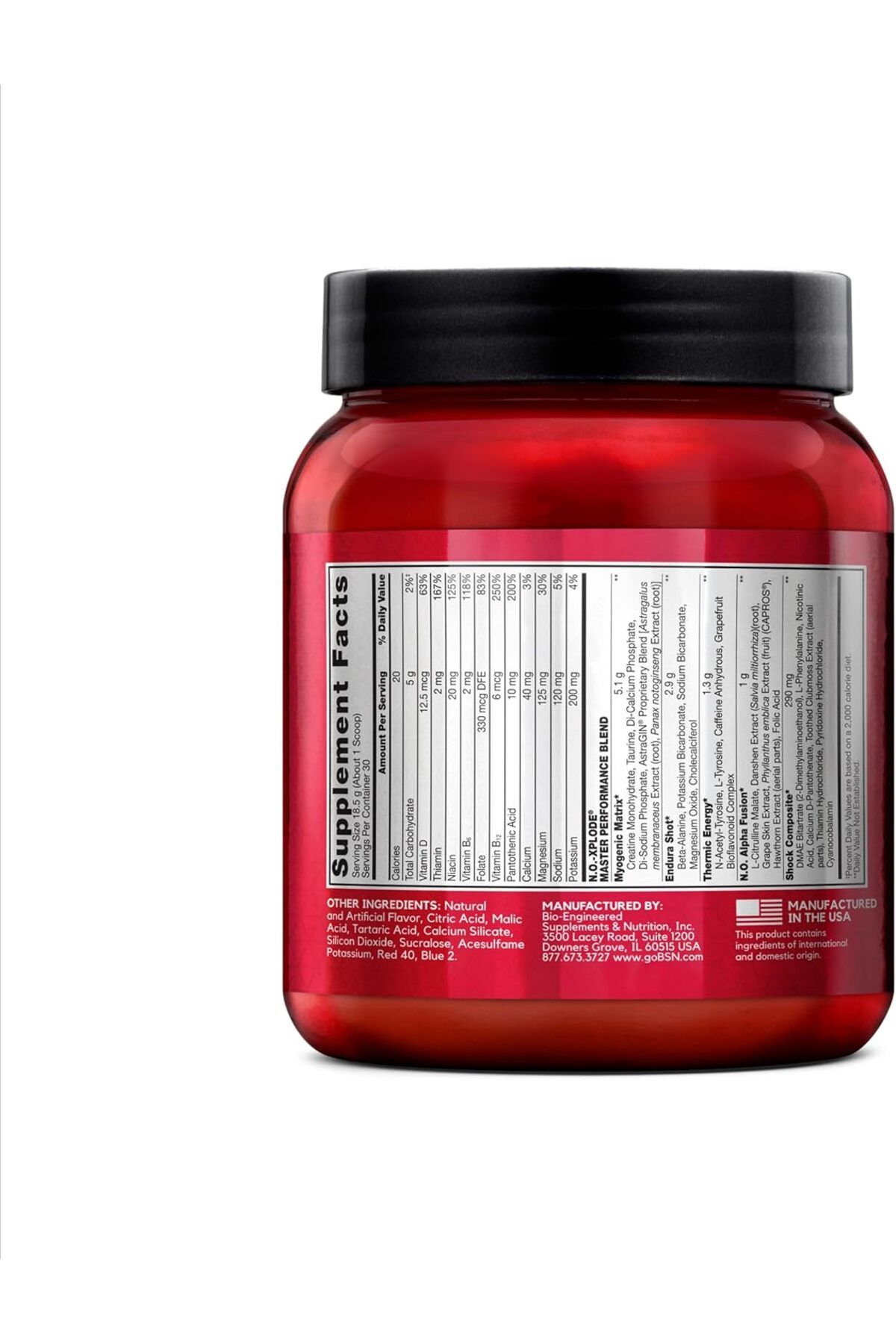 BSN-NO-Xplode, Grape, 30, Supports Explosive Energy, Enhanced Endurance 7