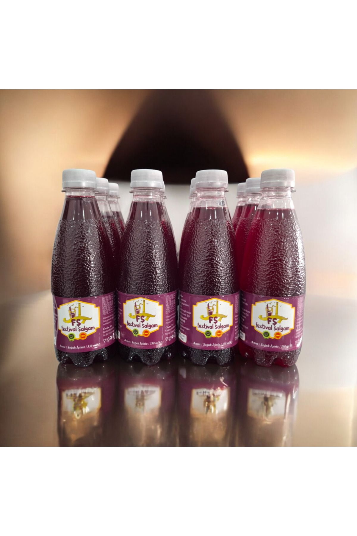 FŞ FESTİVAL ŞALGAM 12×330 ml %100 doğal acısız tanesiz şalgam