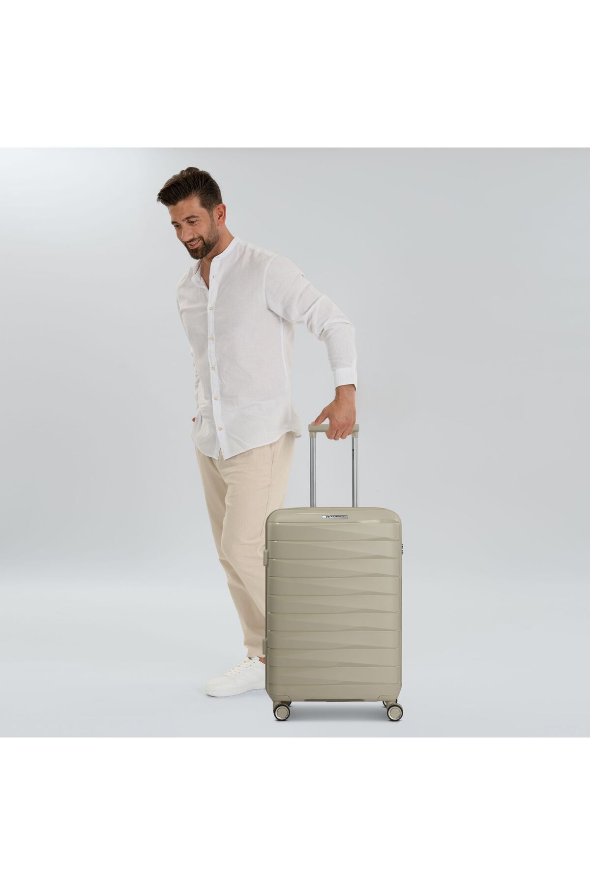 Franky-London 4 Rollen Trolley - M 42 cm Dehnfalte 7