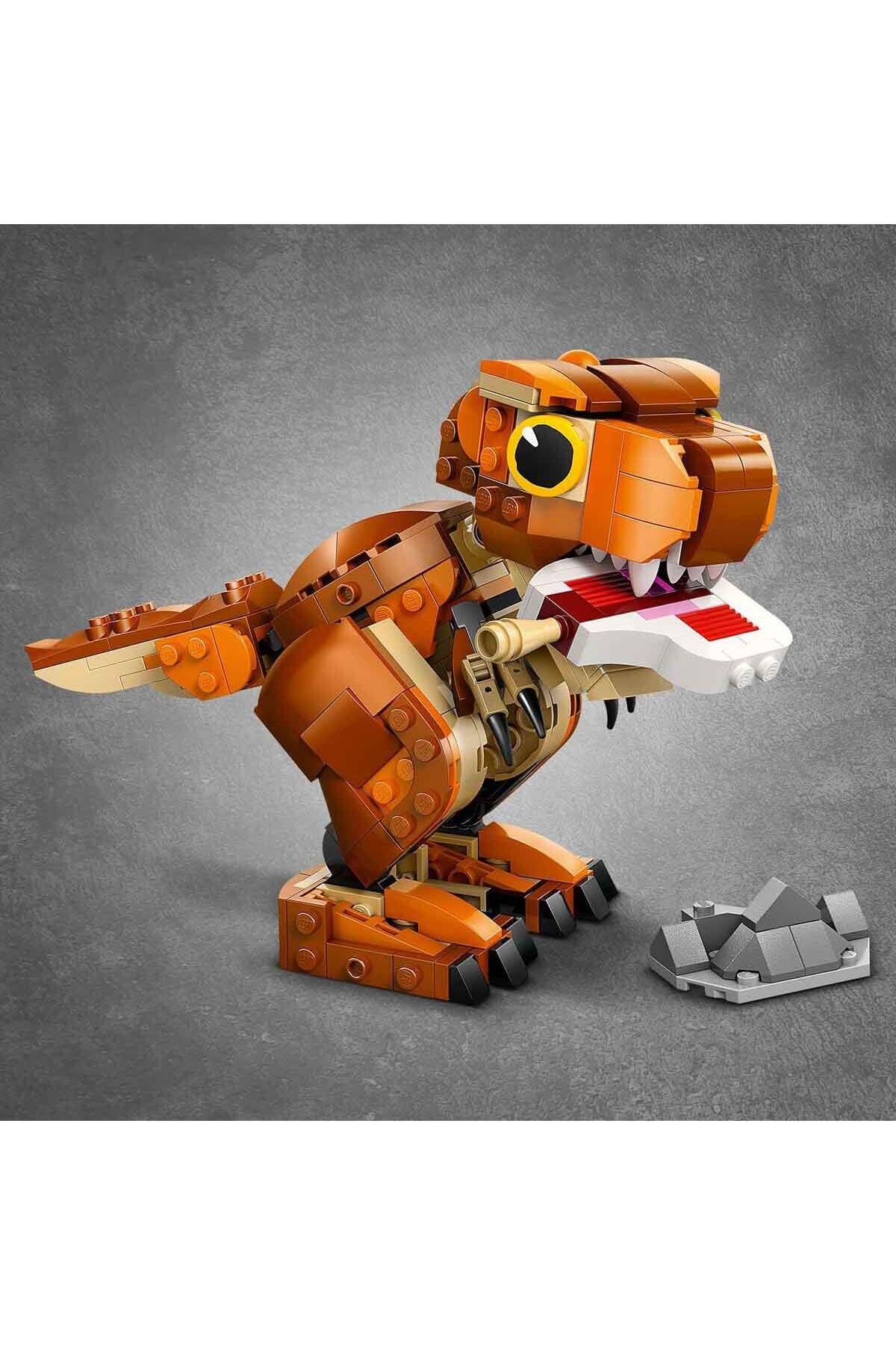 LEGO-Jurassic World Little Eatie: T. Rex 76967 - with Dinosaurs for Children 7 Years Old and up 5