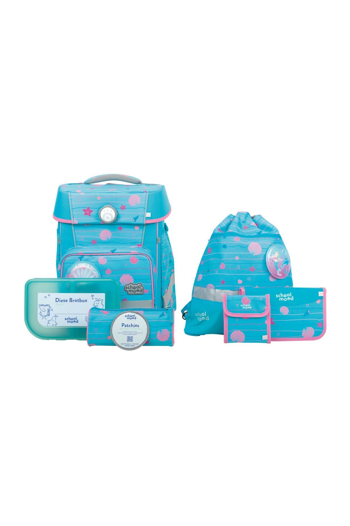 School Mood Set Ghiozdan Champion Maxx Unisex - Mărime unică