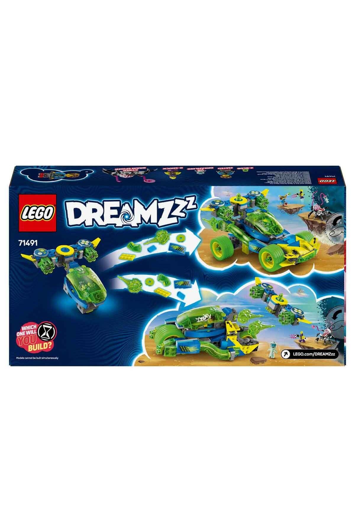 LEGO-Dreamzzz Mateo and Z-Blob Action Race Car 71491 - Wound for Children Ages 8 and up 4
