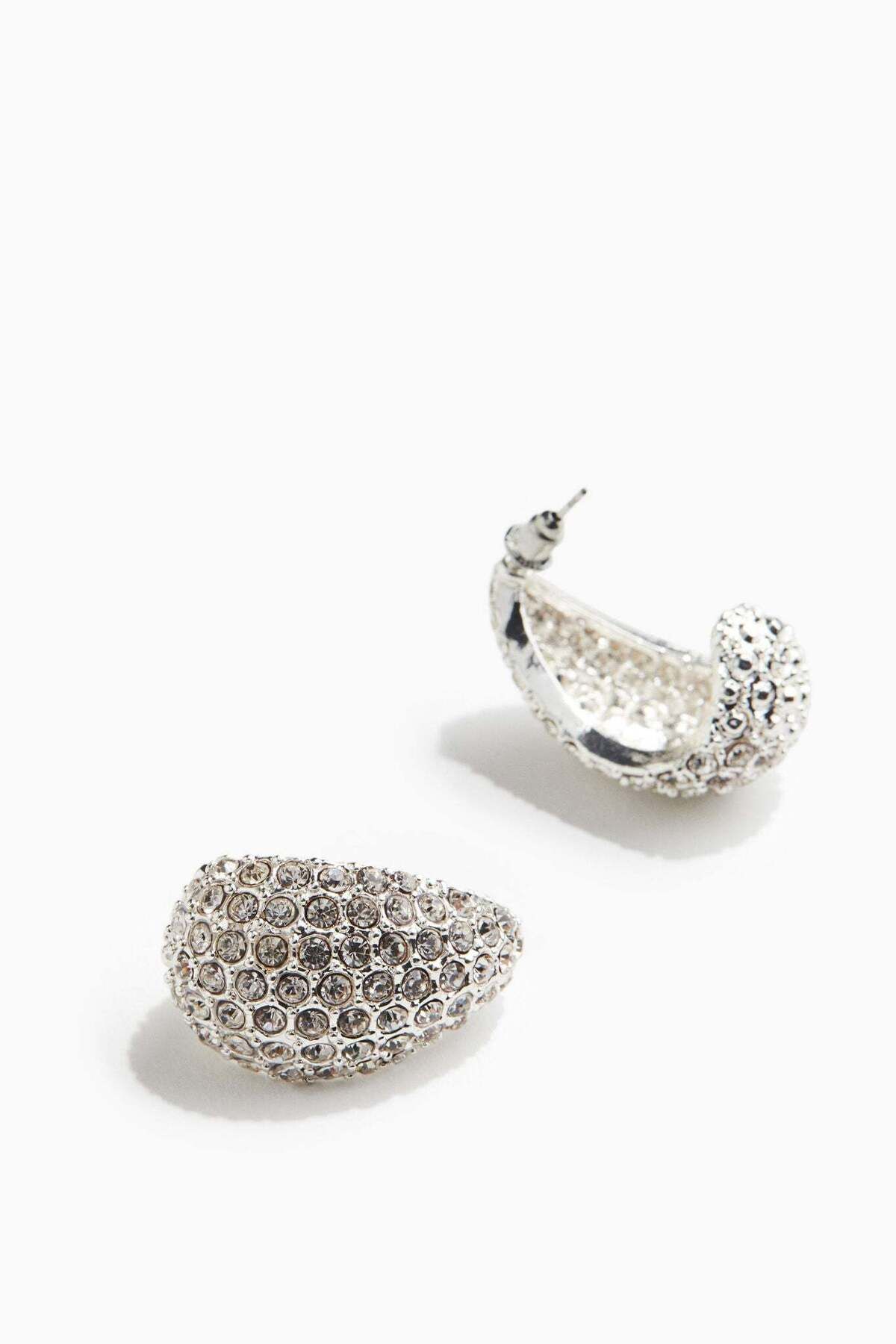 H&M-Rhinestone-embellished hoop earrings 2