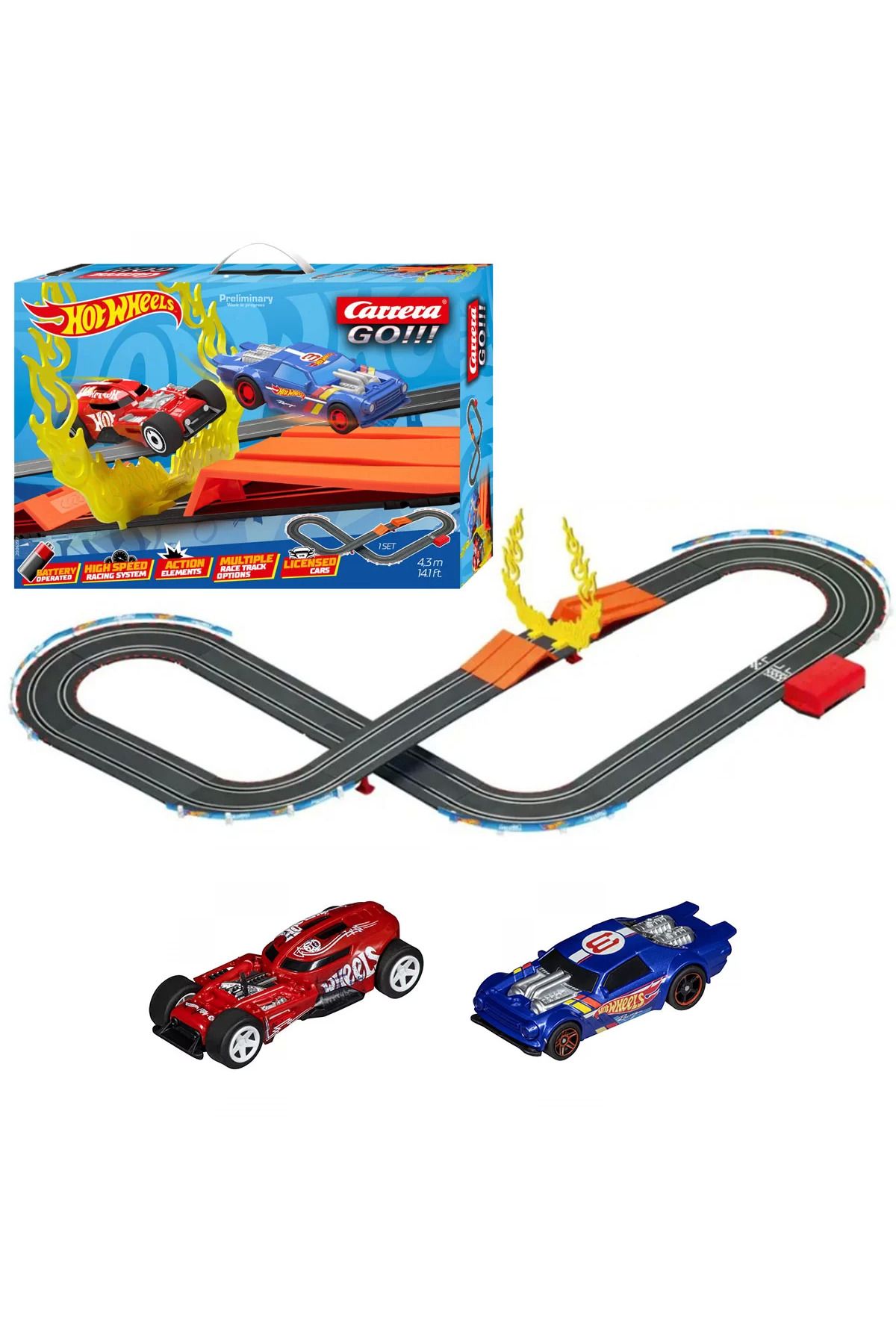 misan Carrera Go Hotwheels Yarış Pisti