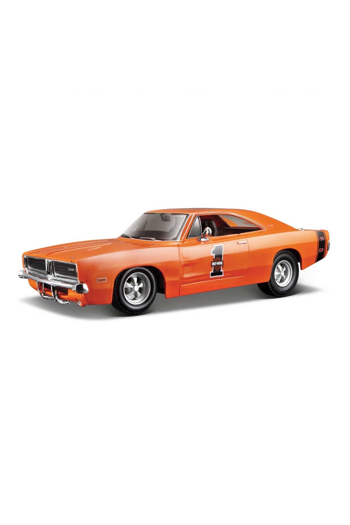 misan Maisto 1/25 1969 Model Dodge Charger R/T Harley-Davidson