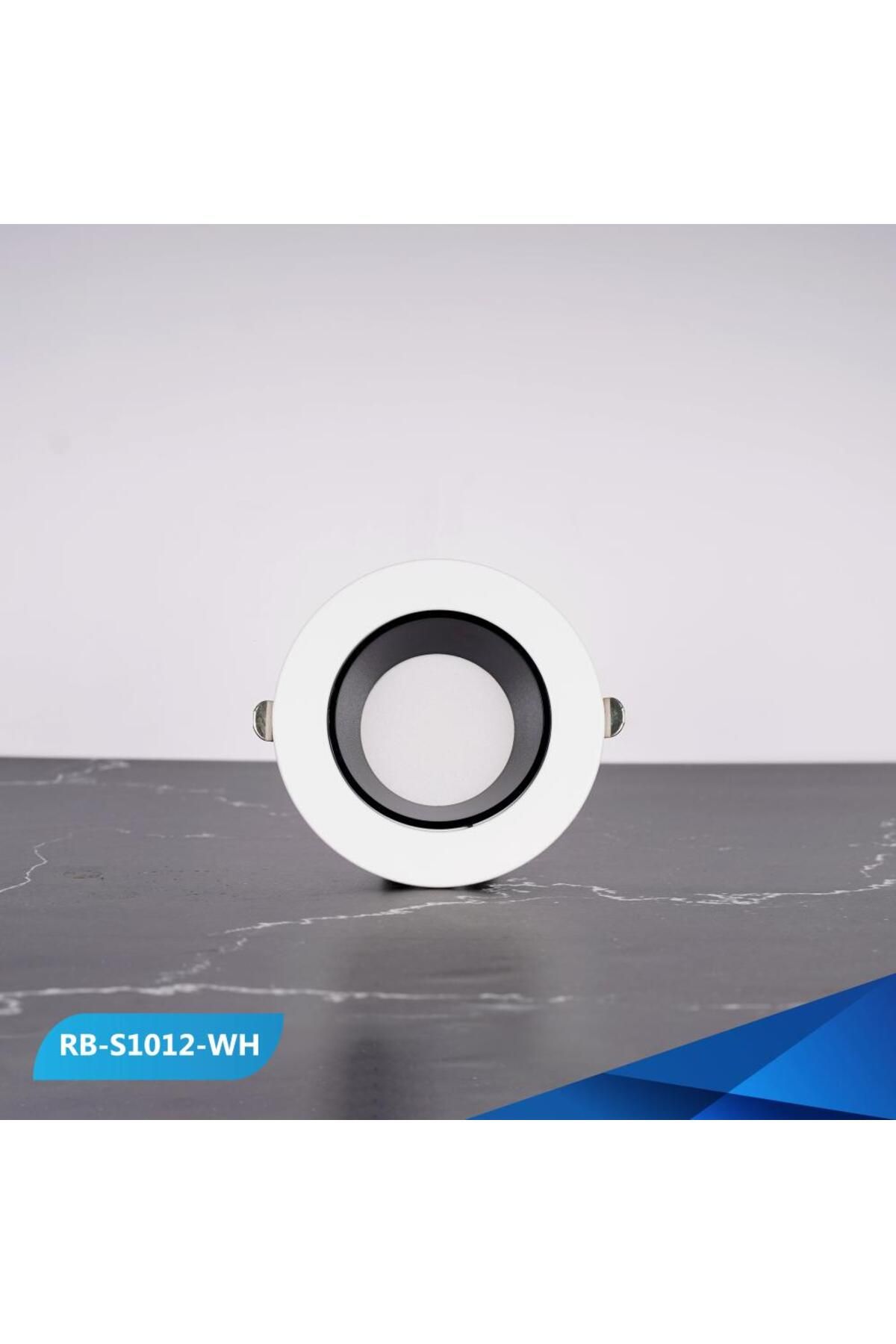 REEBOON-Ribbon Anti-Glare Spotlight White Frame 12/10W White 4