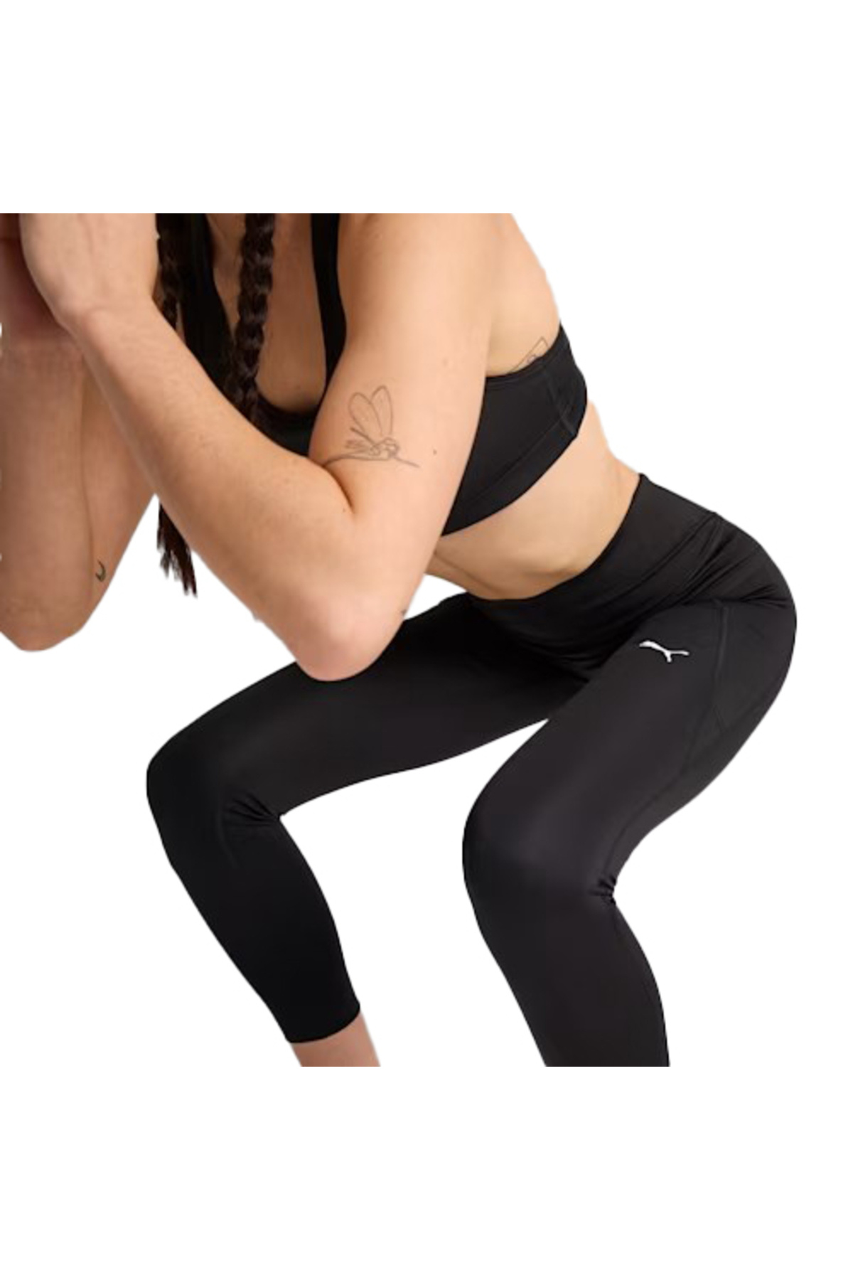 Puma  W Tad Essential 7/8 Kadın Siyah Antrenman Tayt 52589901 - Görsel 4