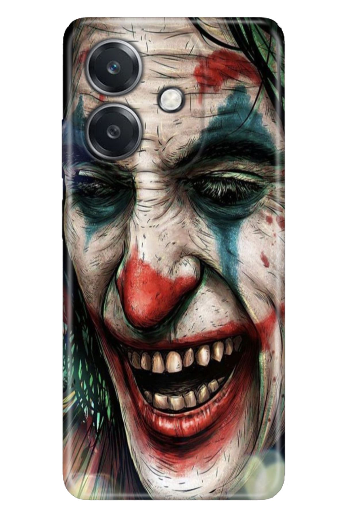 OPPO A3 4G Kılıf Oppo A3 Kamera Korumalı Silikon Desenli Joker Draw