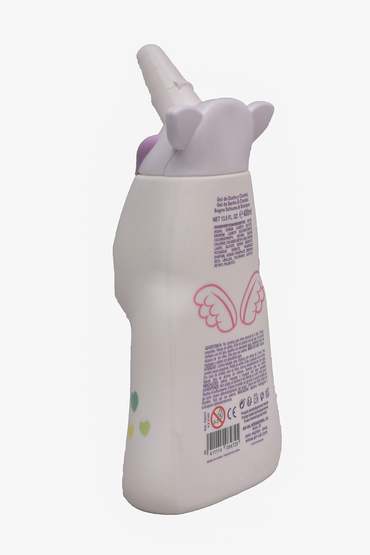 Air-Val Eau My Unıcorn Duş Jeli & Şampuan 2D 400ml fotoğrafı 5 (önizleme)