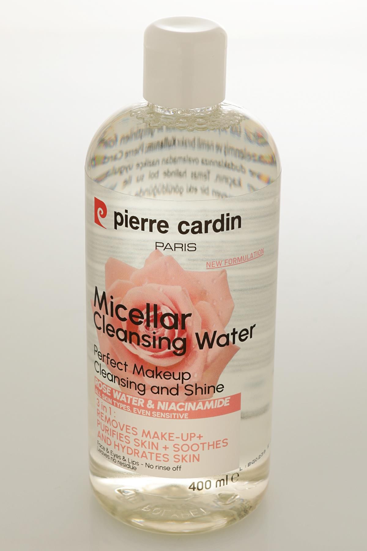 Pierre Cardin-Micellar Cleansing Water with Rose Water and Niacinamide - Makeup 4