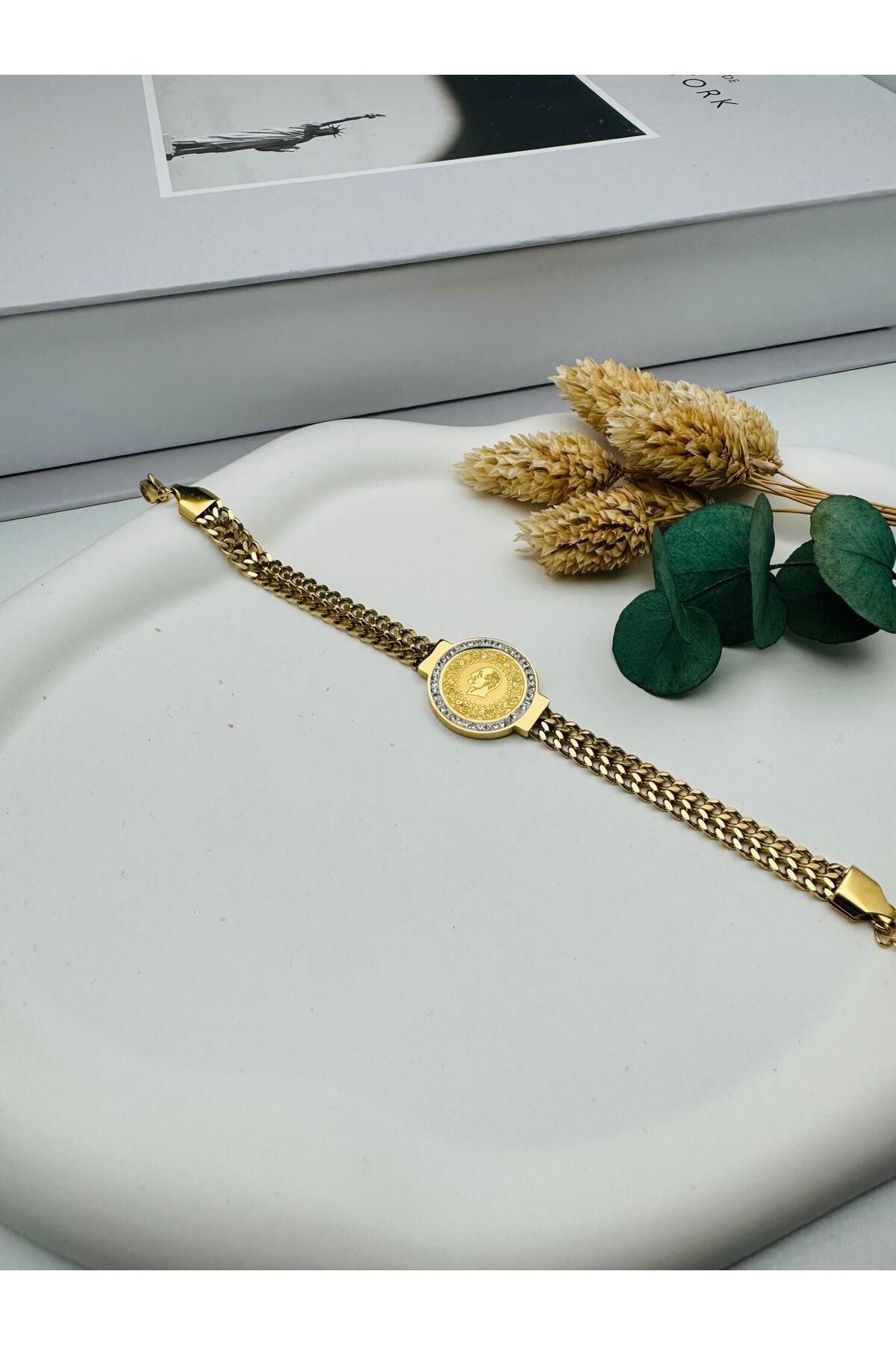 RBY Çeyrekli Bileklik (Gold) Blk 2172