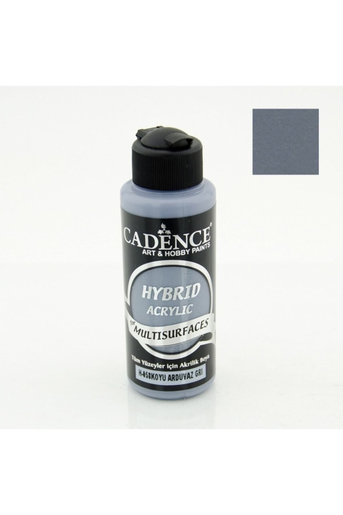 Cadence Boya Hybrıd Akr. Multısurfaces H-058 Koyu Arduvaz Gri 120ml