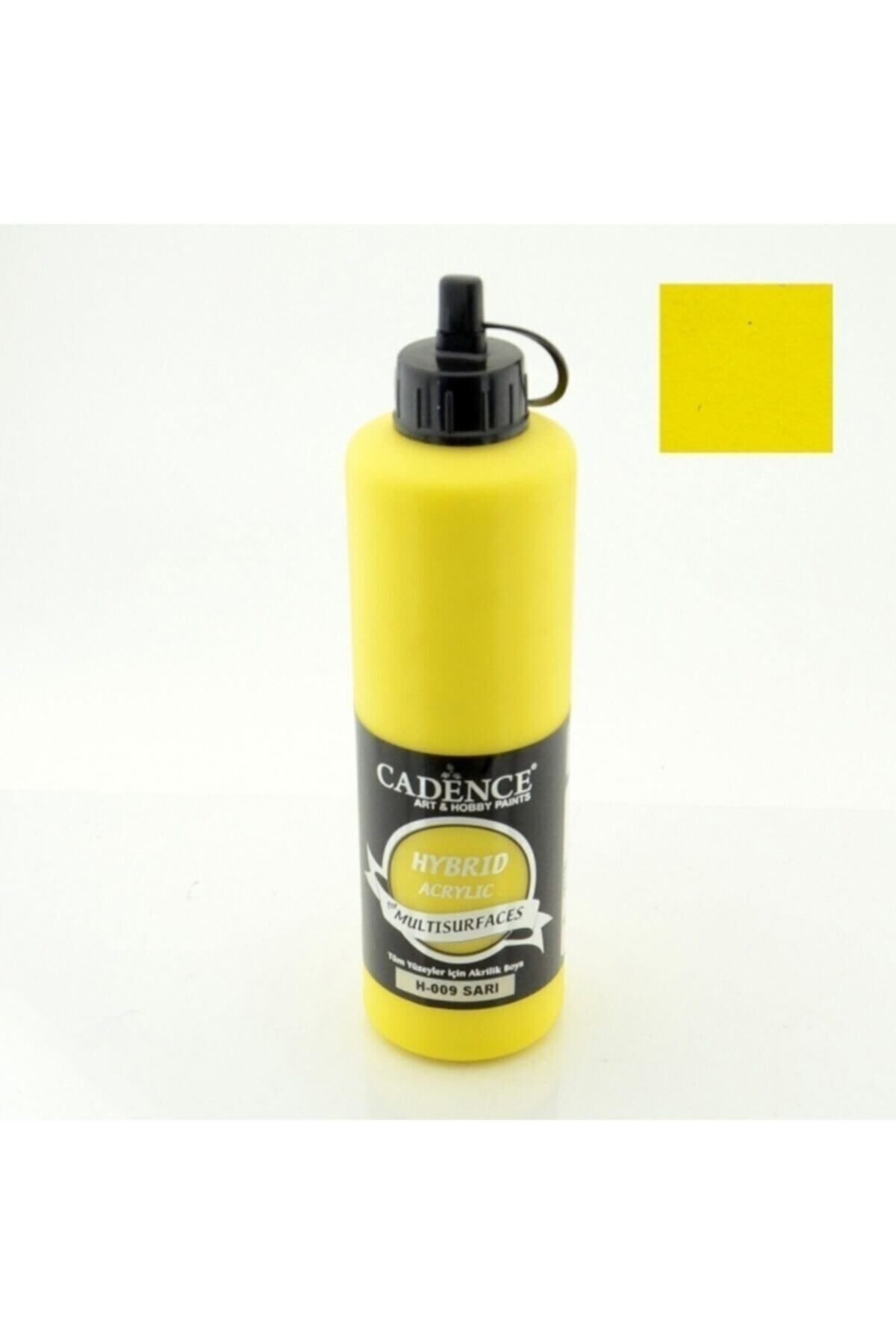 Cadence Boya Hybrıd Akrilik Multısurfaces H 009 Sarı 500ml