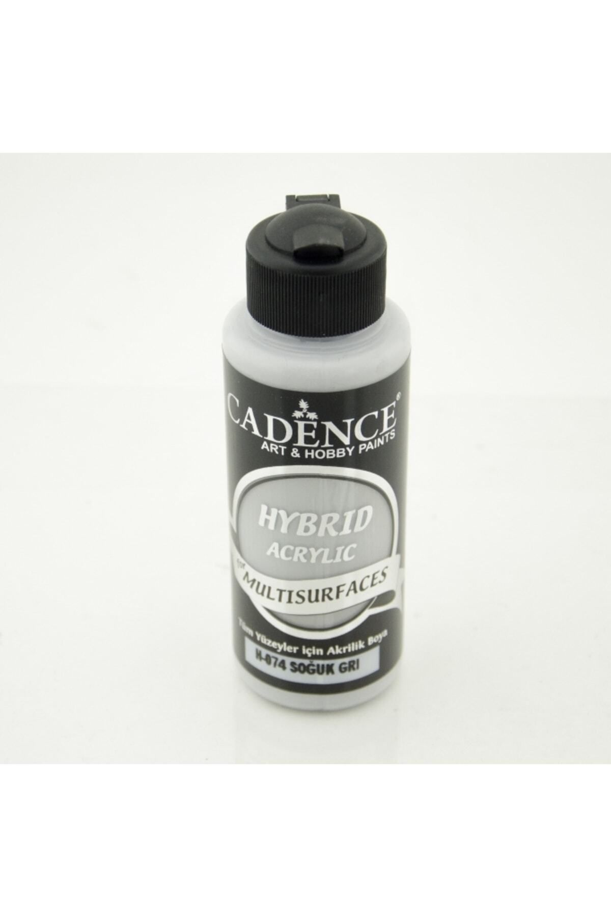 Cadence Boya Hybrıd Akr. Multısurfaces H-074 Soğuk Gri 120ml