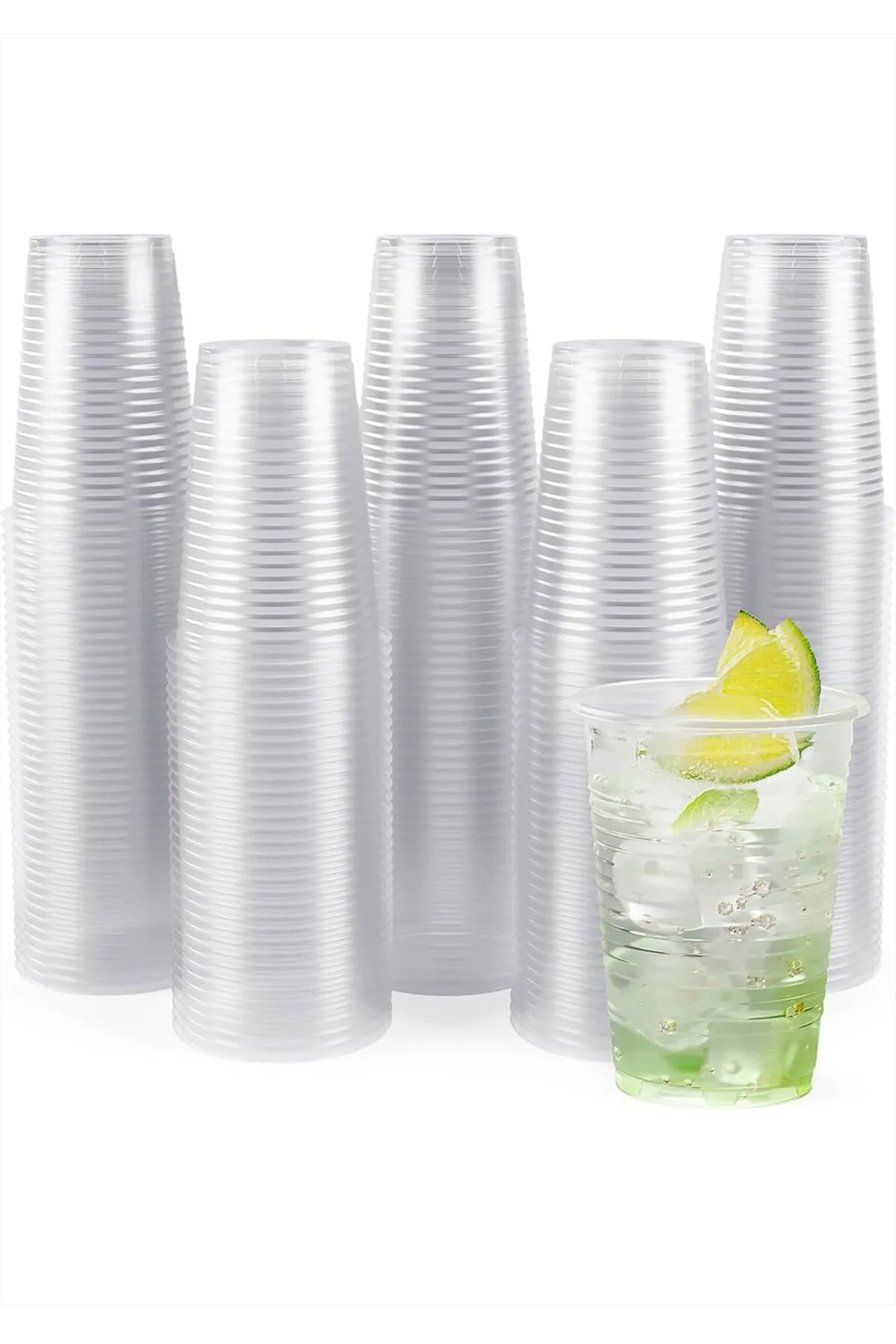 3000 Adet Plastik Bardak Şeffaf Otomat Bardağı 180 cc Pet Bardak — Koksal Pack — Plastik Bardak (2)