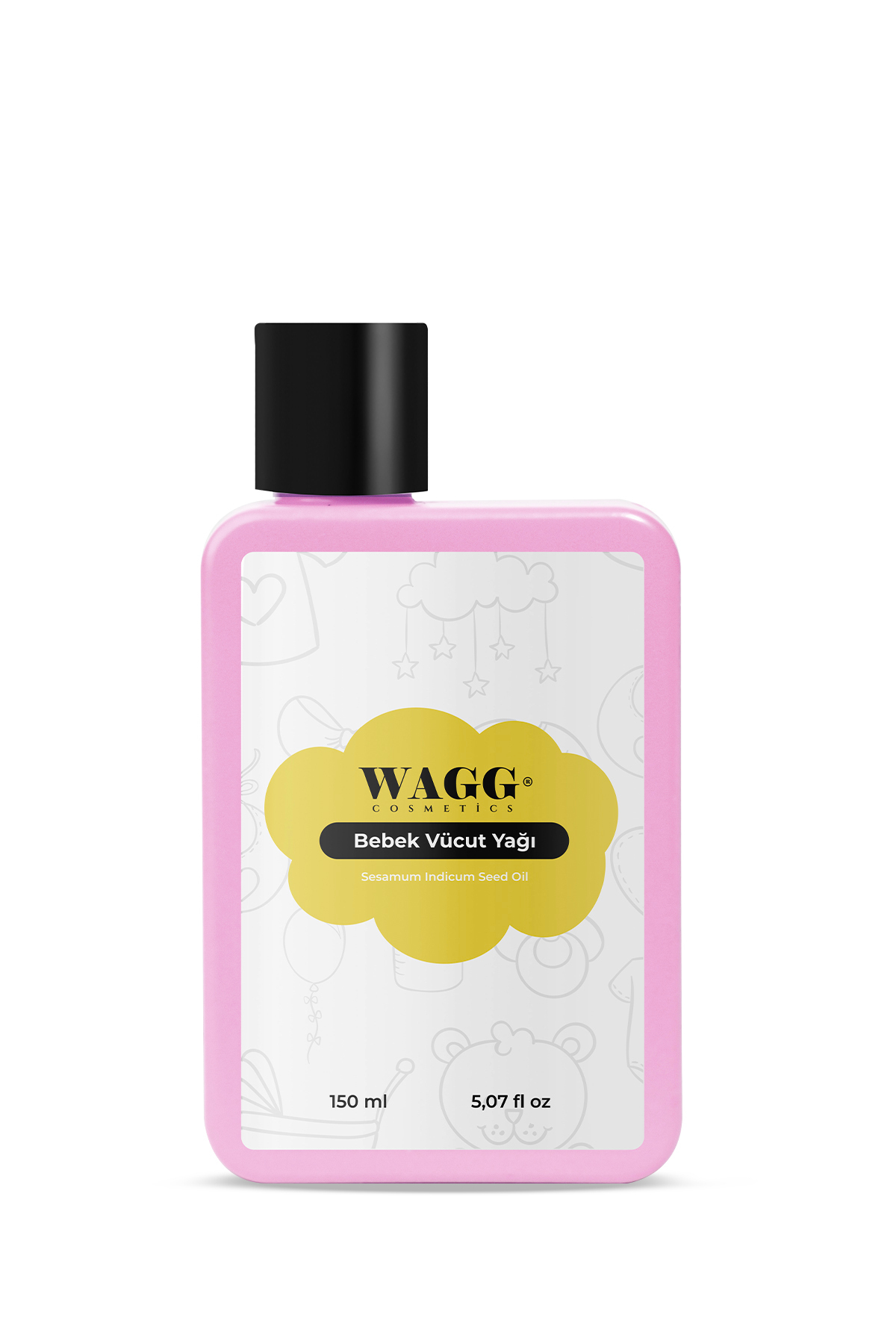 WAGG Cosmetics Organik Bebek Vücut yağı 150ML fotoğrafı 6 (önizleme)