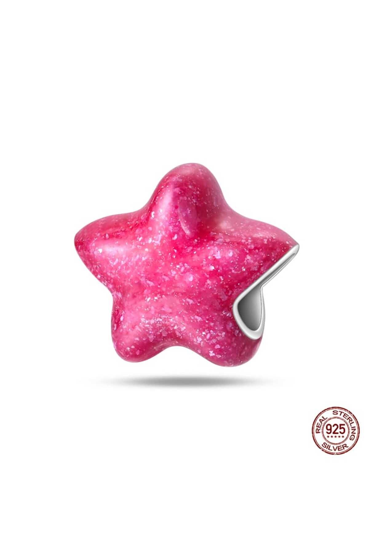 MAM-Pink Star Charm 1