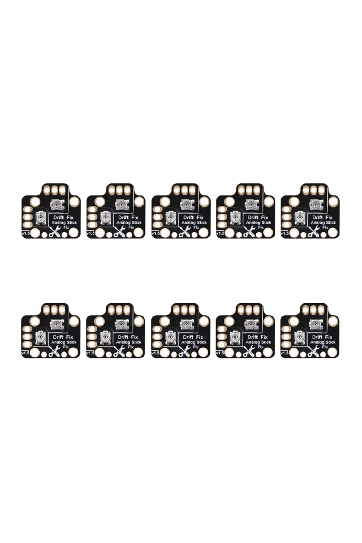 APWIKOGER-Black 10pcs 1-10pcs Universal Gamepad Joystick Drift Repair Board Controller Analog Thumb Stick Drif 1