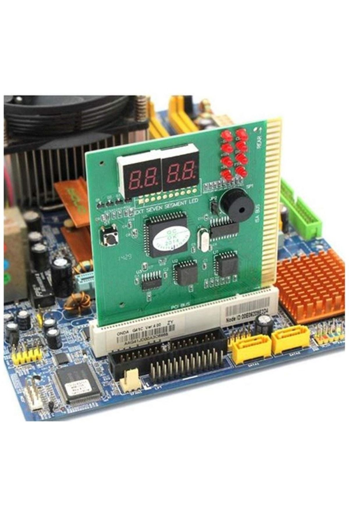 Ninth World-جهاز اختبار اللوحة الأم AK PCI & ISA - شاشة عرض تشخيصية مكونة من 4 أرقام لتصحيح أخطاء اللوحة الأم للكمبيوتر الشخصي... 7