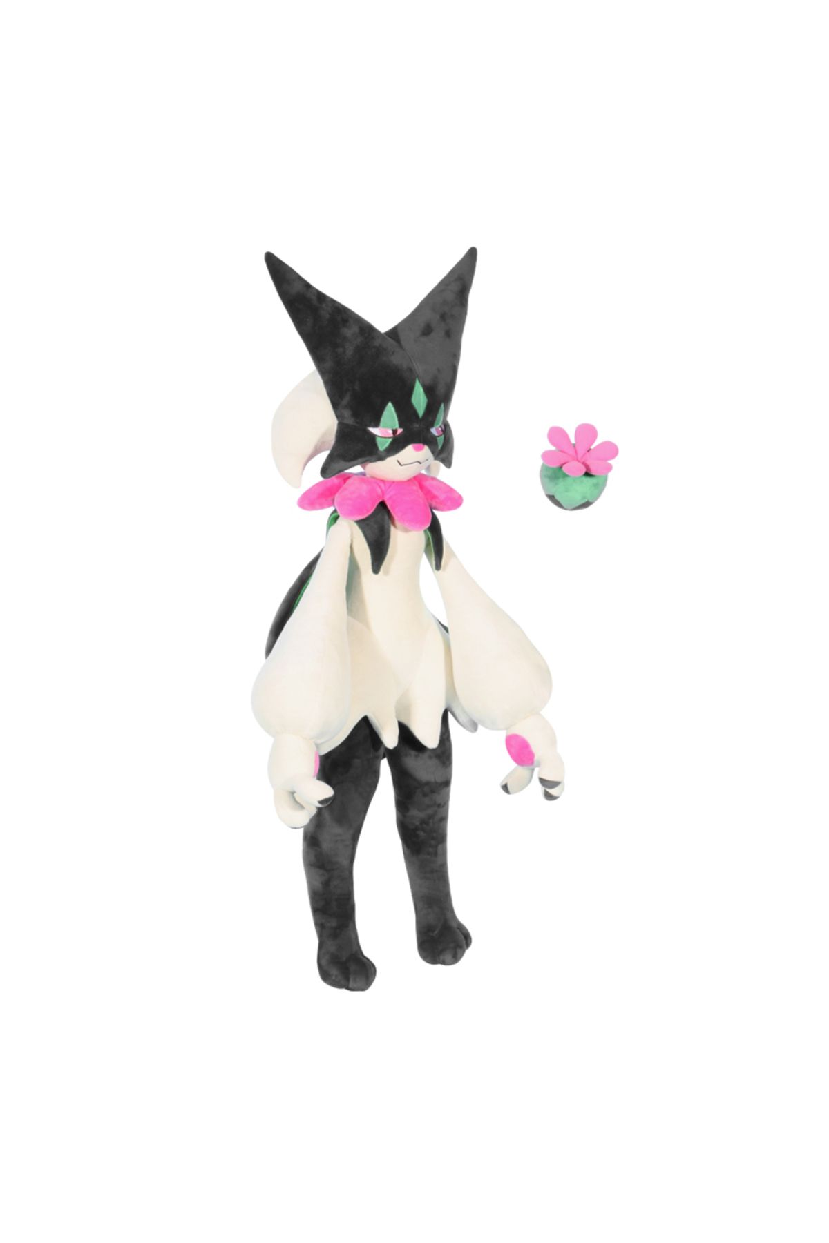 Choice-150cm Giant Pokemon Kawaii Meowscarada Plush Toy Soft Stuffed Animals Doll Throw Pillow Room Deco... 1