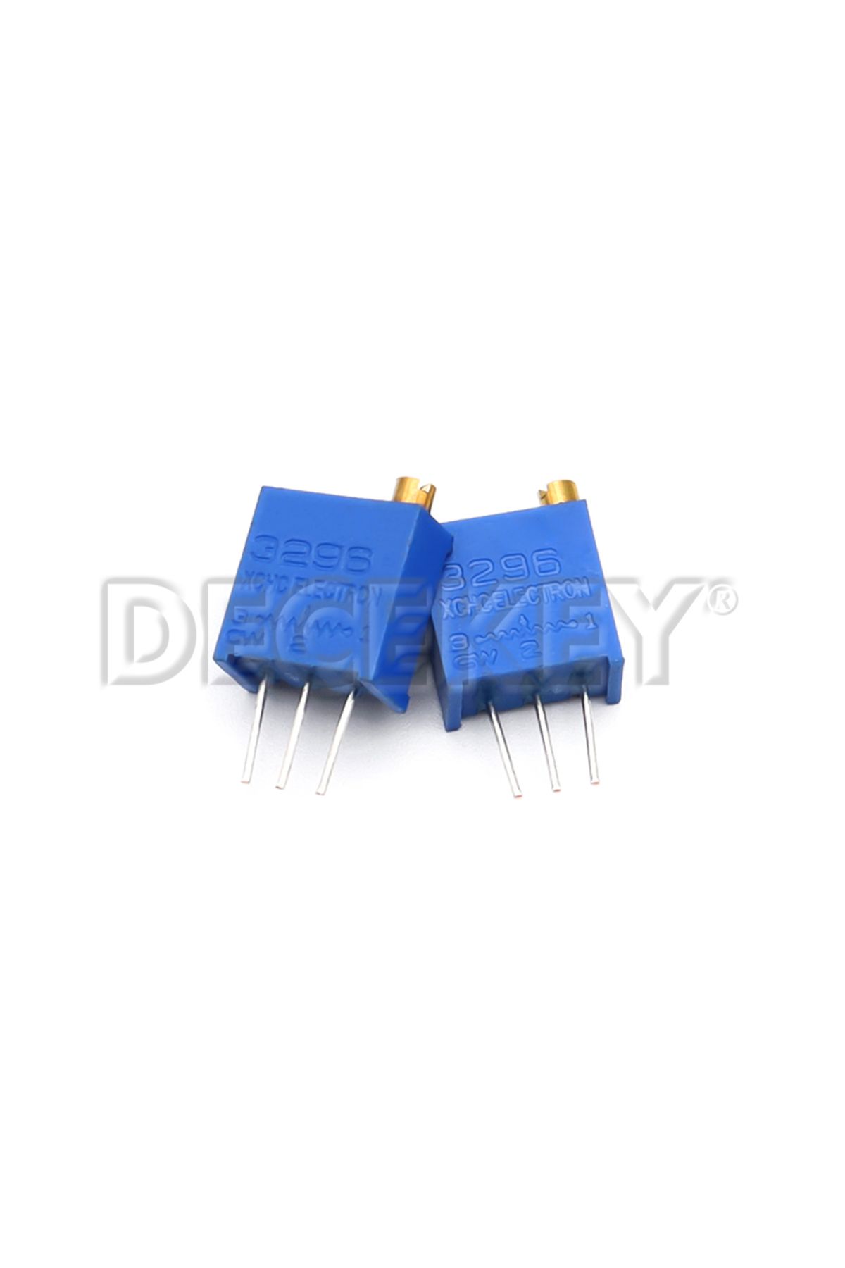 Choice-10k Ohm 10pcs 3296w Potentiometer Precision Adjustable Resistance Multi-turn Trimming 1k 2k 5k 10k 1 5