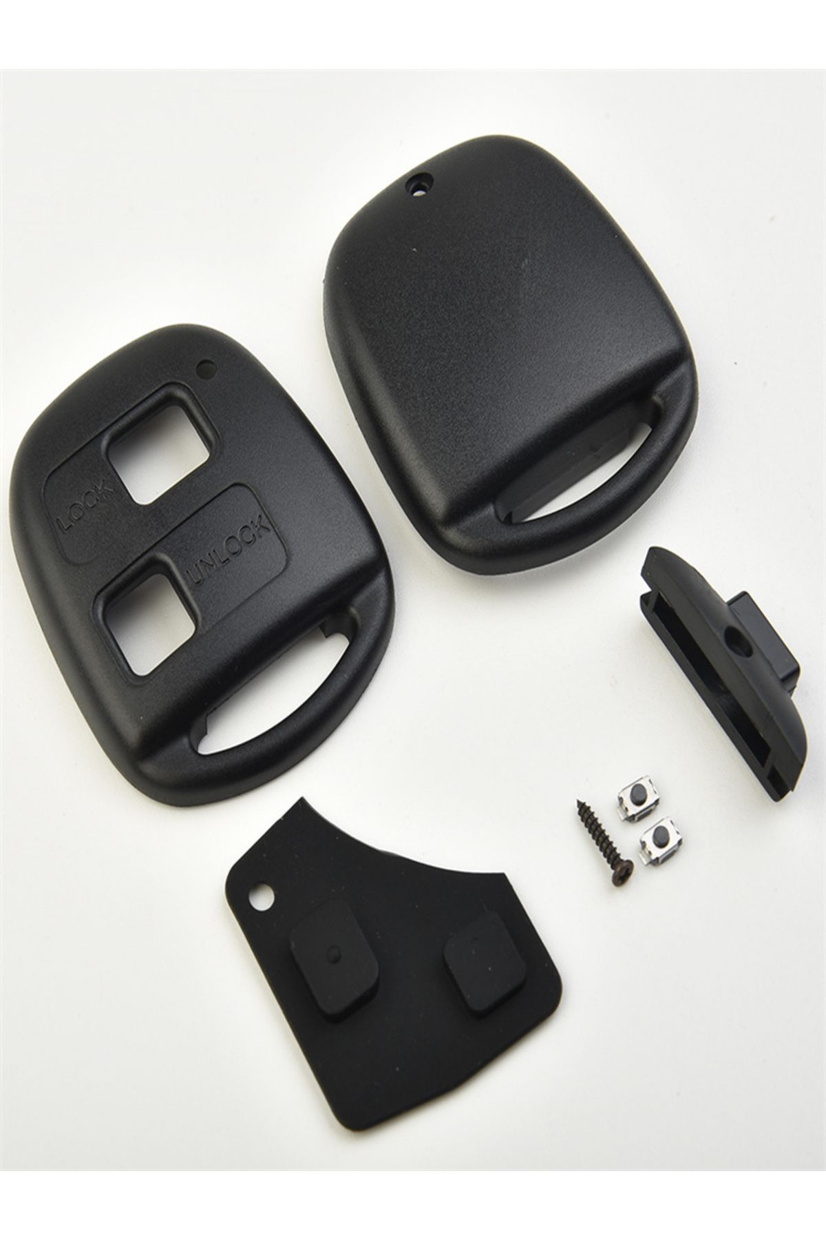 NIGHTKIST-Car Remote Key Button Pad Shell Case Micro Switch Without Electronic Internal Parts For Toyota Ya... 7