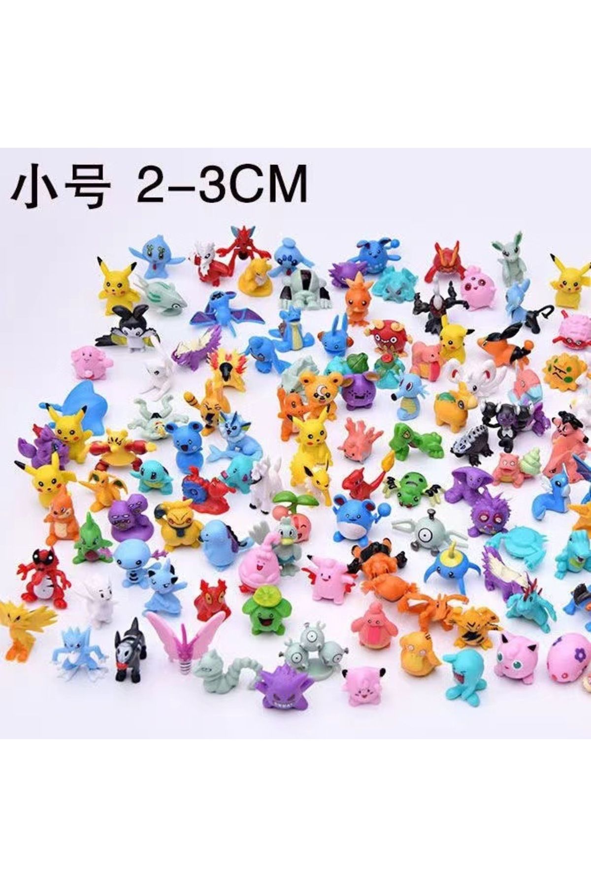 Choice-144 Pcs/Lot Mini Pokemon Figure Pikachu Kids Model Toys 2-3cm Kawaii Figurine PVC Dolls 6*24pcs T... 5