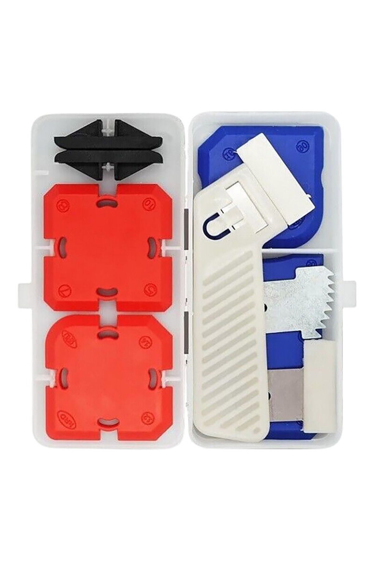 Choice-As Shown 11pcs Silicone Profiling Kit Sealant Finishing Tools Caulking Removal Scraper Smooth And F 1