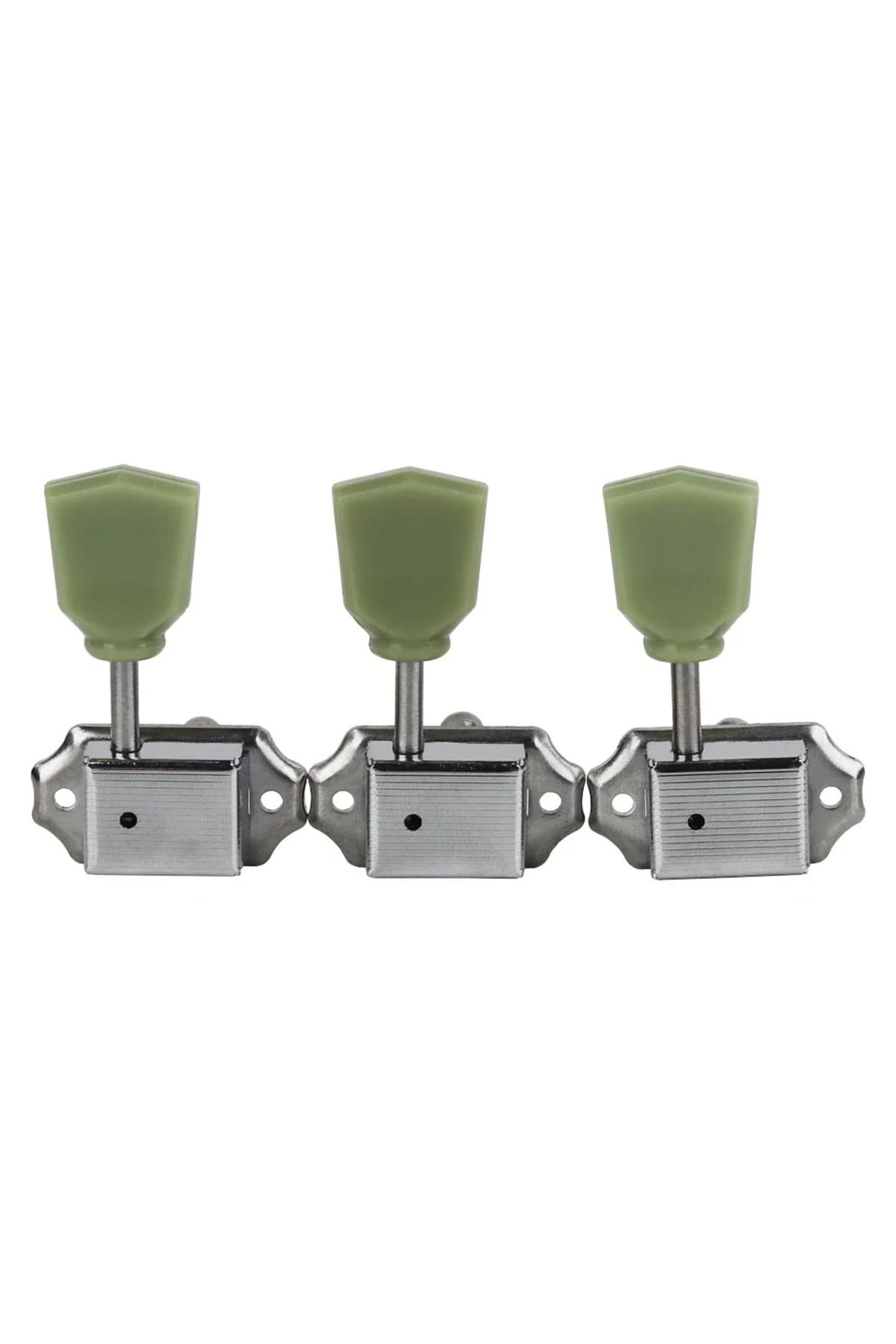 Choice-Gearlly 6pcs/set 3l3r Guitar Machine Heads Guitar Tuning Keys Strings Tuners Pegs Chrome For Elec... 3