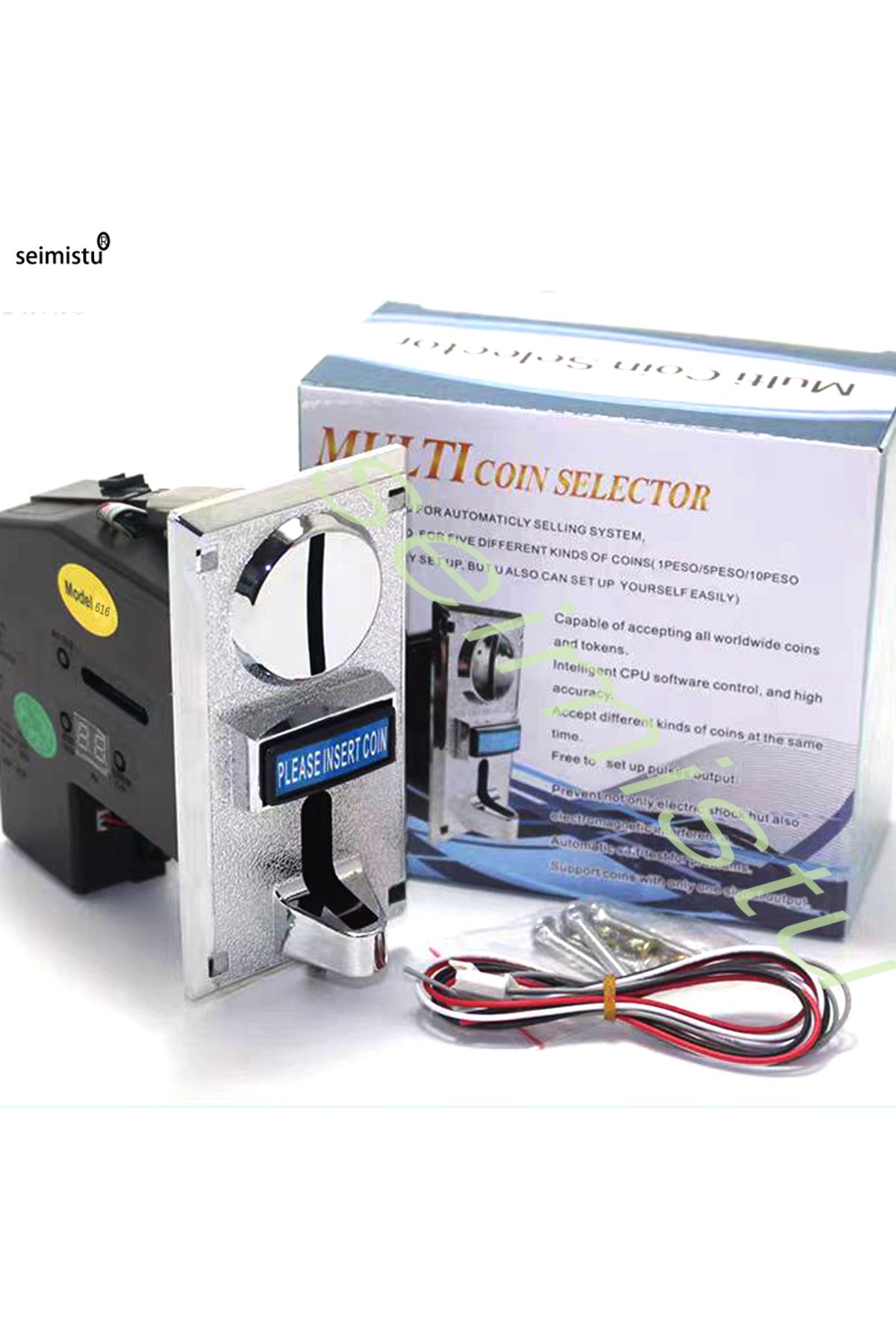 Choice-616 Coin Acceptor Multi-value Coin Acceptor Electronic Vending Machine Multi Coin Acceptor Selection 1