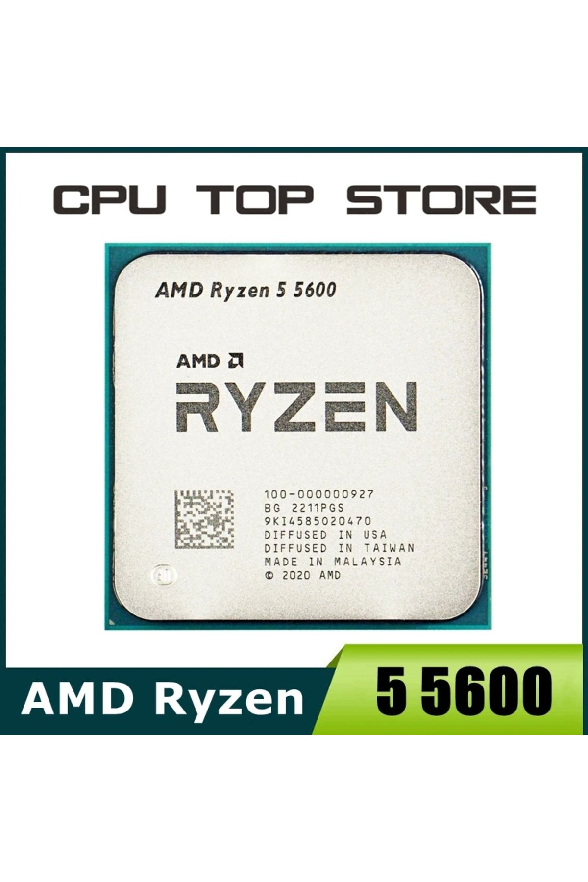 Choice-Amd Ryzen 5 R5 5600 3.5ghz 6-core 12-thread Cpu Processor 65w L3=32m 100-000000927 Lga Am4 7