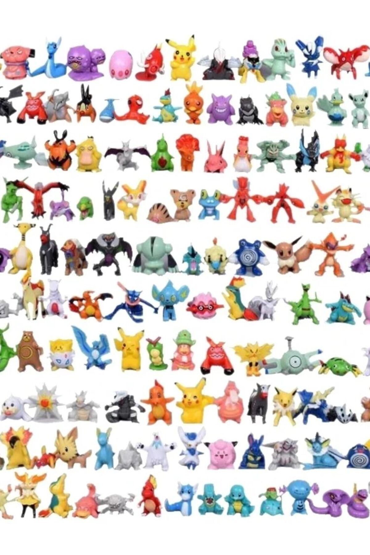 Choice-144 Pcs/Lot Mini Pokemon Figure Pikachu Kids Model Toys 2-3cm Kawaii Figurine PVC Dolls 6*24pcs T... 8