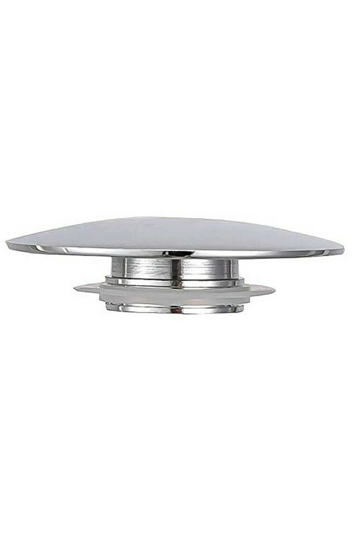 Choice-Basin Waste Sink Plug, Silver Chrome, 66mm PopUp Cap, Click Clack Push Button, Replacement Part F... 8