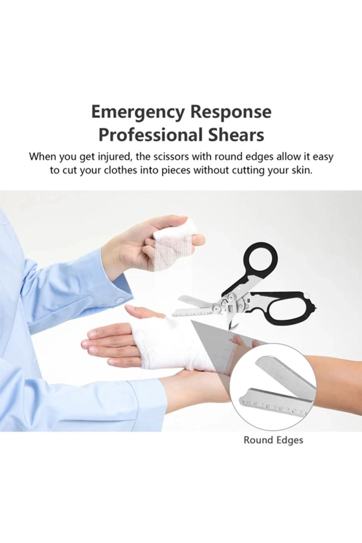 Choice-Multifunction Scissors First Aid Expert Tactical Folding Scissors Outdoor Survival Tool Combinati... 5