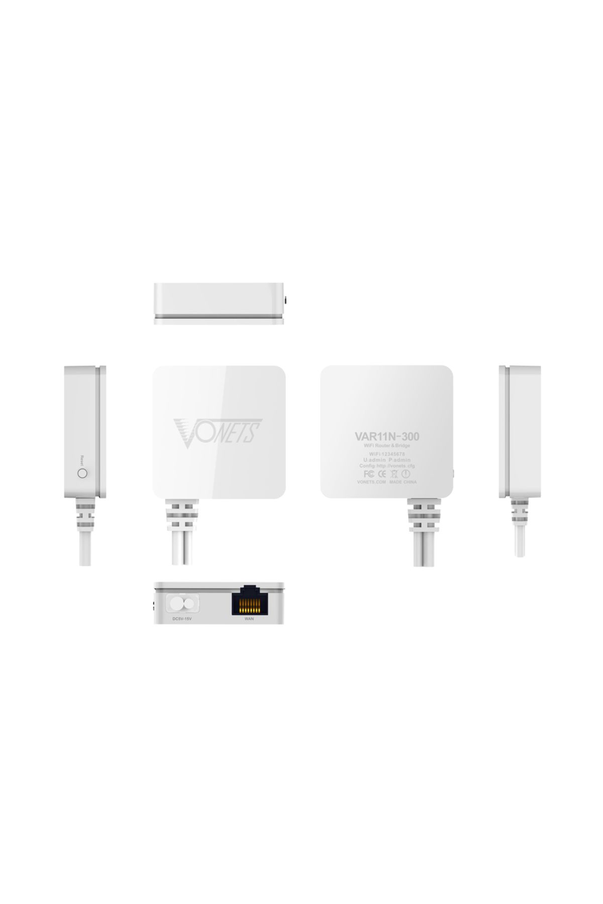 Choice-Vonets VAR11N-300 MINI 300Mbps WiFi Wireless Networking Router & Bridge Router Wifi Repeater Wifi... 5
