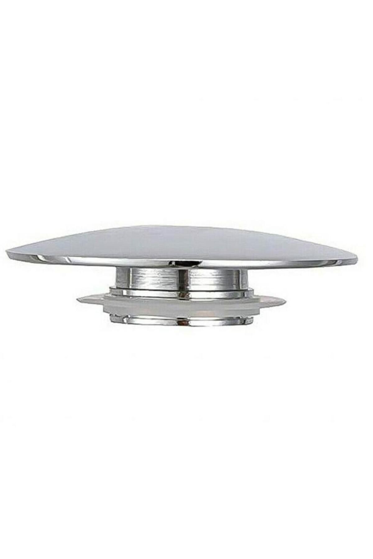 Choice-Basin Waste Sink Plug, Silver Chrome, 66mm PopUp Cap, Click Clack Push Button, Replacement Part F... 7