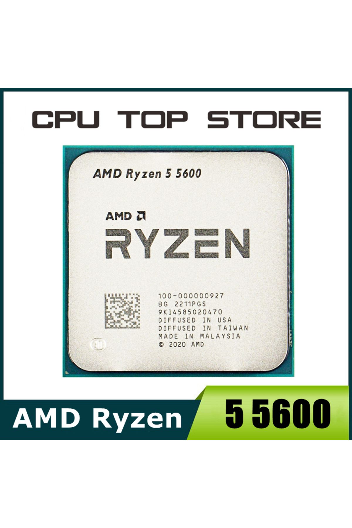 Choice-Amd Ryzen 5 R5 5600 3.5ghz 6-core 12-thread Cpu Processor 65w L3=32m 100-000000927 Lga Am4 1