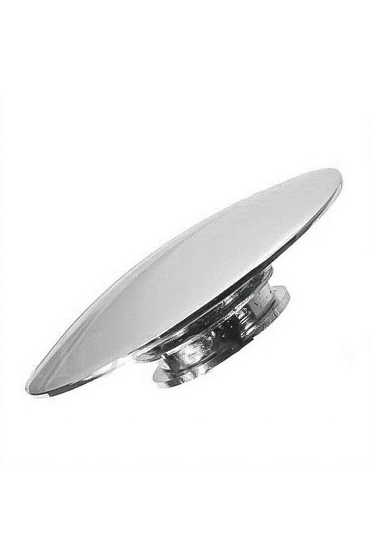 Choice-Basin Waste Sink Plug, Silver Chrome, 66mm PopUp Cap, Click Clack Push Button, Replacement Part F... 3