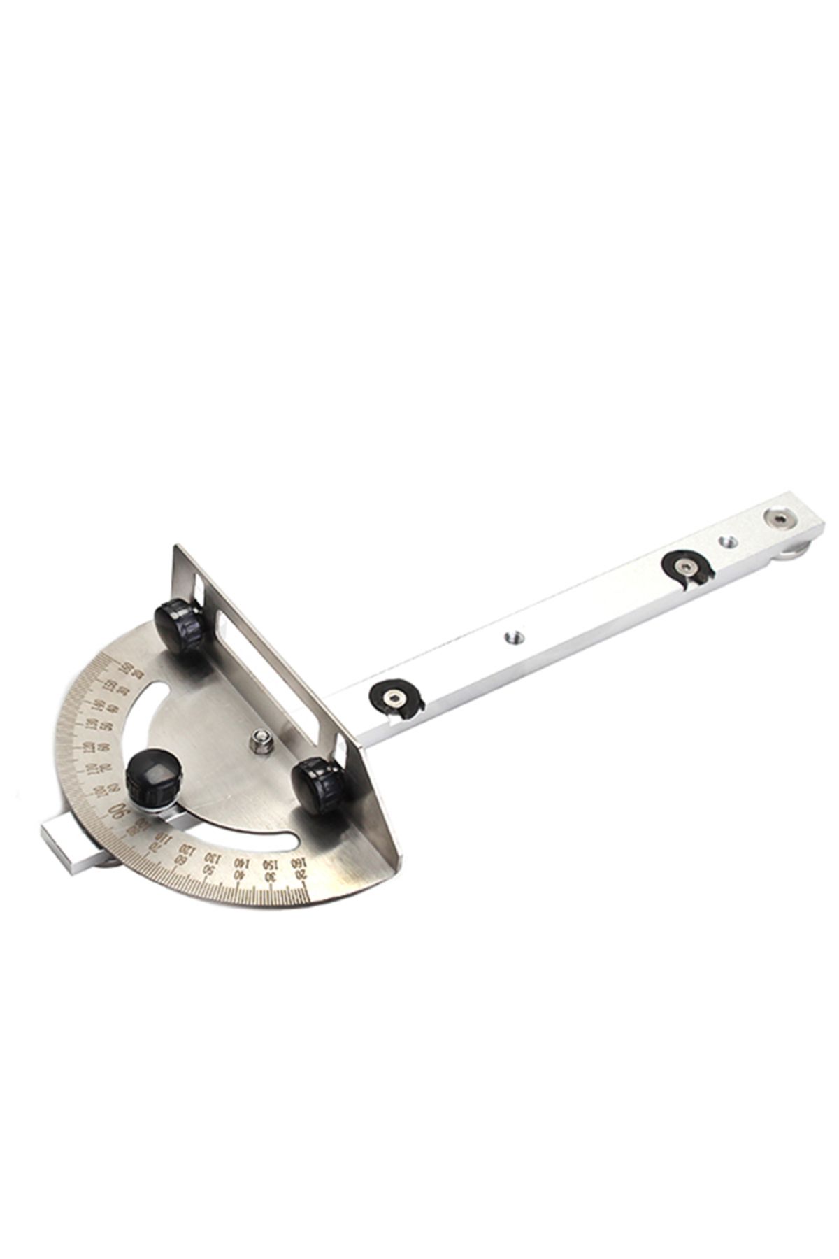 toohr-White 1pc Miter Gauge For Benches Table Saw Router Sawing Assembly Ruler Diy Carpenter Woodworking T 1