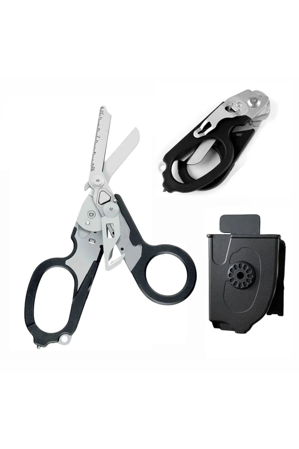 Choice-Multifunction Scissors First Aid Expert Tactical Folding Scissors Outdoor Survival Tool Combinati... 2