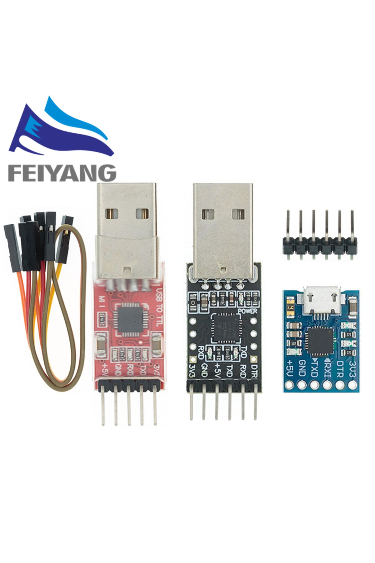 Choice-CP2102 USB 2.0 to UART TTL 5PIN Connector Module Serial Converter STC Replace FT232 CH340 PL2303 ... 8