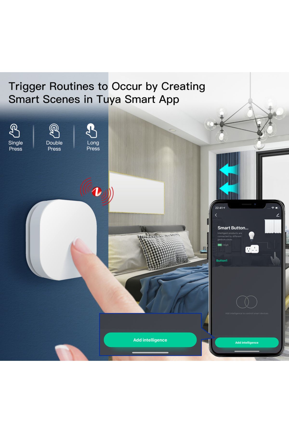 MOES-Tuya ZigBee مفتاح ذكي مفتاح تحكم لاسلكي عن بعد مفتاح تحكم متعدد المشهد الربط ذكي Swi... 3