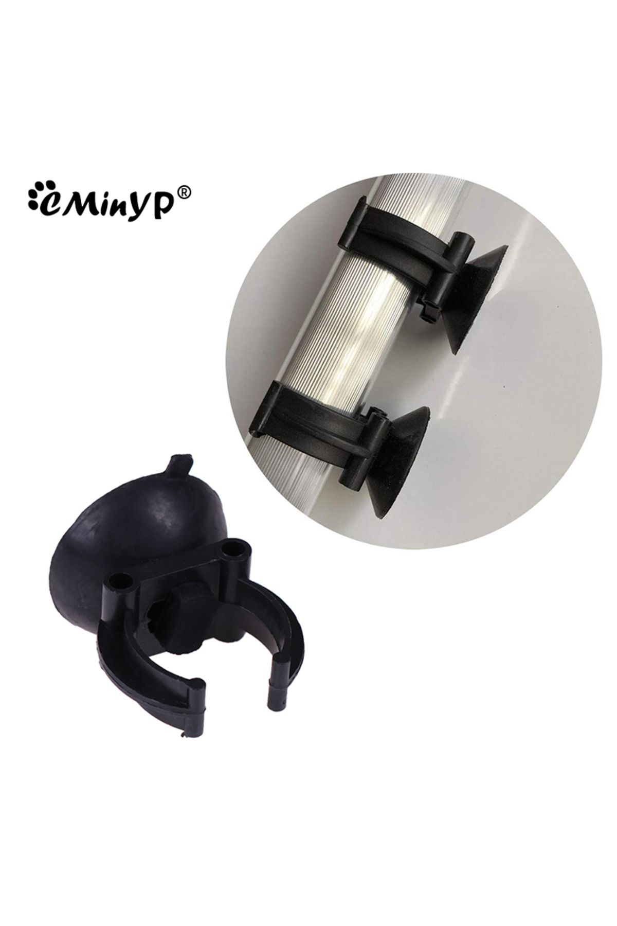 Choice-5Pcs Fish Tank Heating Rod Sucker Fixing Clip Aquarium Suction Cups for Heater Diving Lamp Air Li... 3