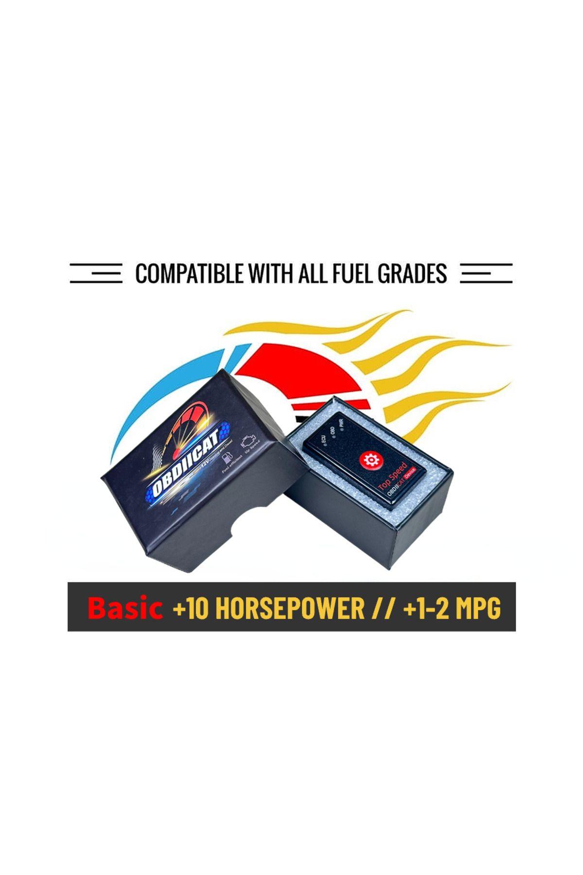 OBDIICAT-HK01 HK-V2 Super OBD2 ECU Chip Reading Tuning Box More Power & Torque Nitro OBD Plug Dri... 3