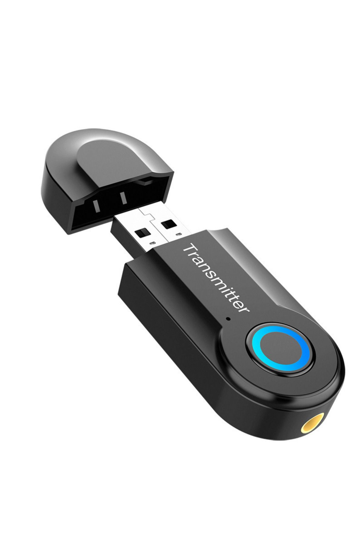 Choice-Black Usb Bluetooth Transmitter Audio Adapter Tv Computer Bluetooth Audio Transmitter 3.5mm Audio Ad 2