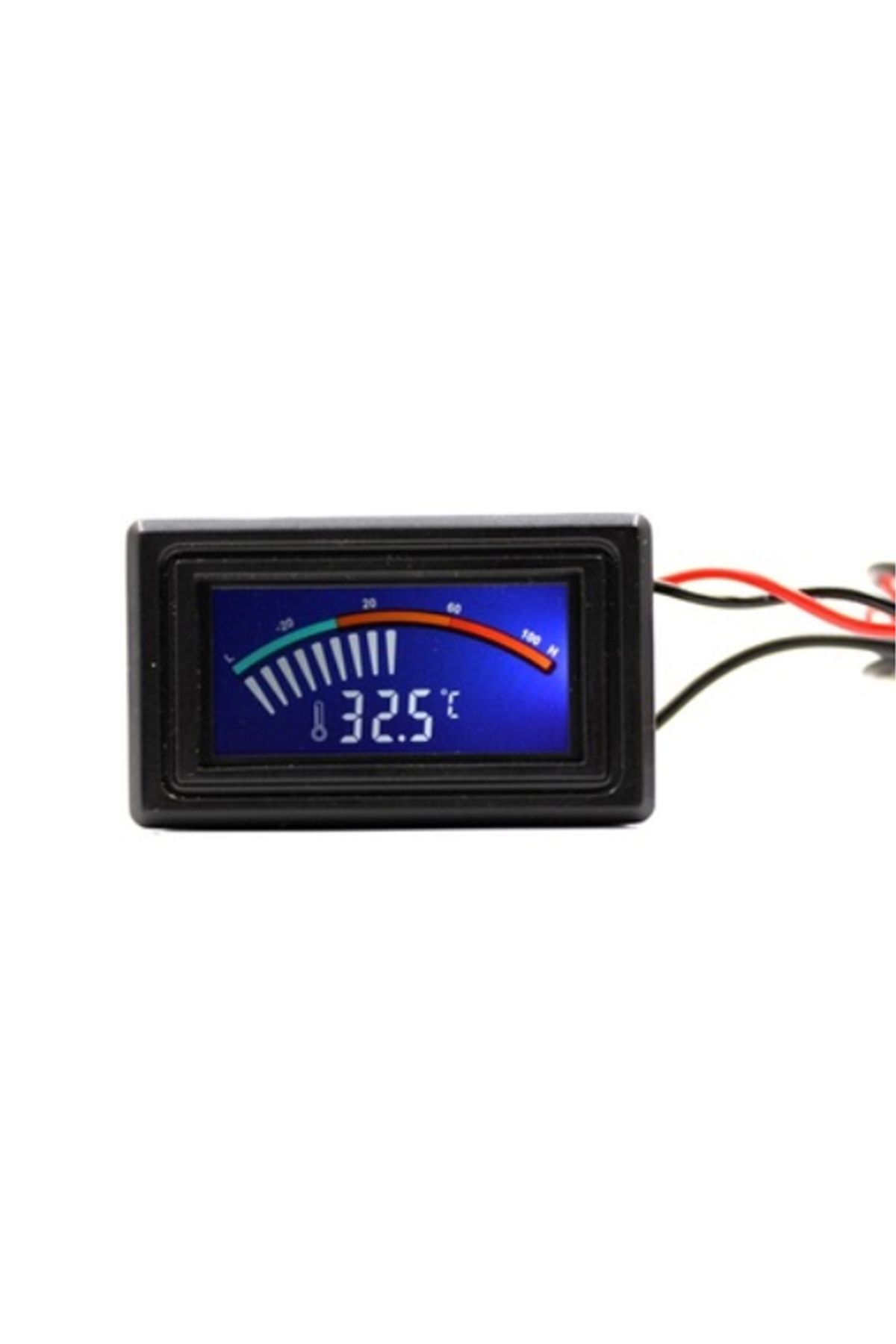 Choice-ميزان حرارة رقمي DC 4-25V شاشة عرض LCD مقياس درجة حرارة مياه السيارة NTC 10K مسبار معدني... 5
