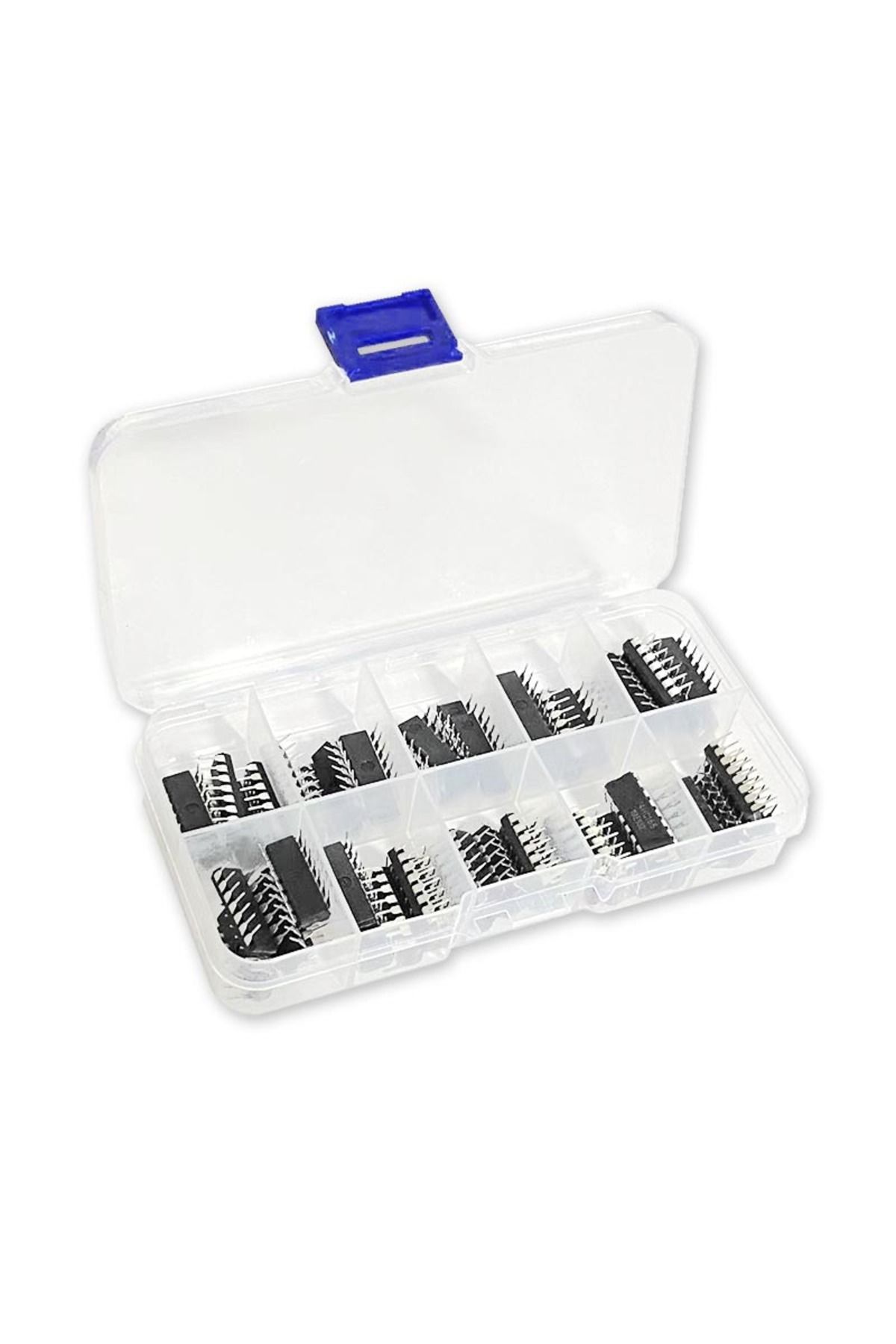 Choice-50PCS/LOT Electronic Component Assortment Kit Free Box 74HC00 74HC02 74HC04 74HC08 74HC14 74HC32 ... 4
