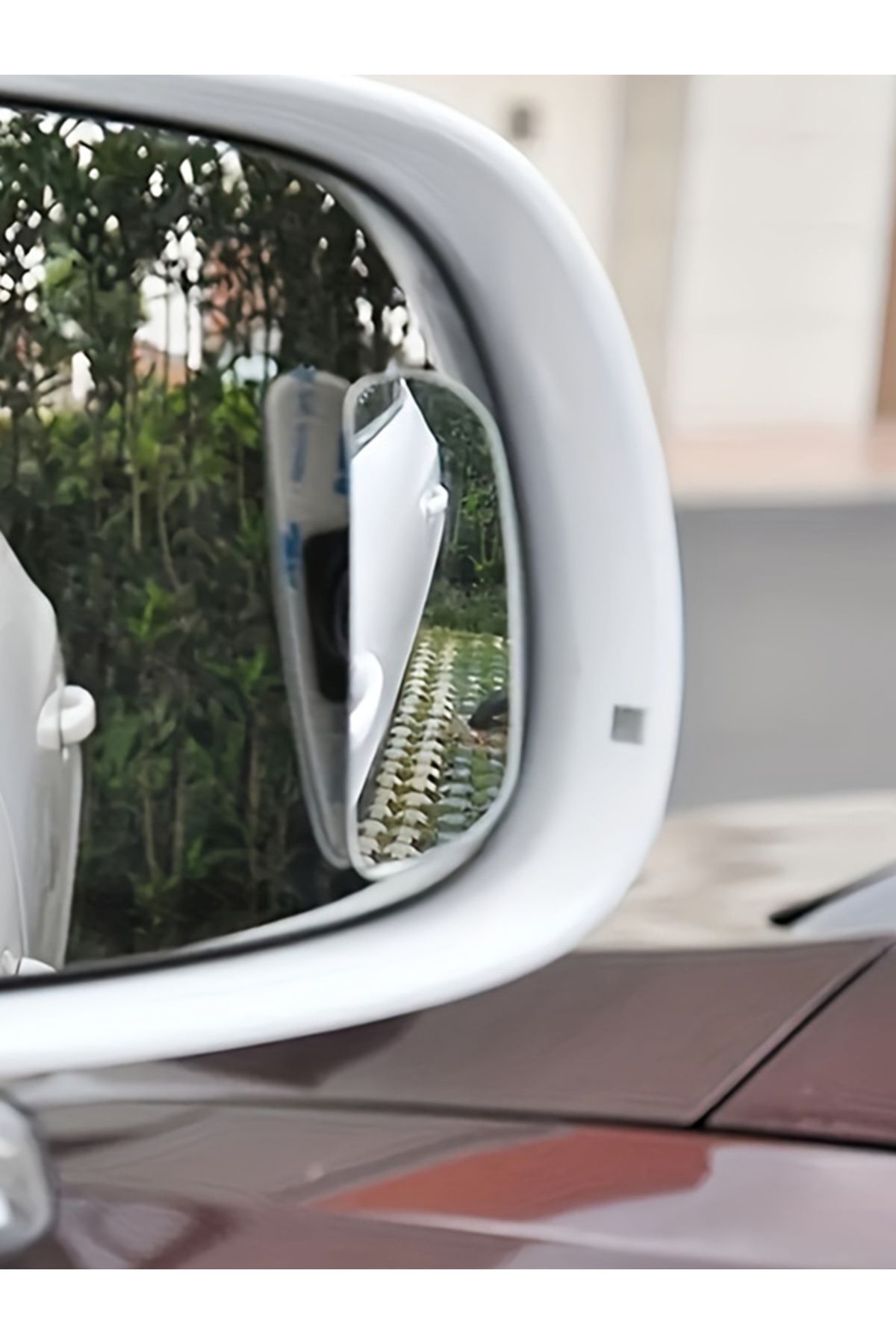 Choice-2Pcs Car Arc Wide-angle Rearview Mirror Clear Slim Blind Spot Reversing Glass Convex Rear View Mi... 7