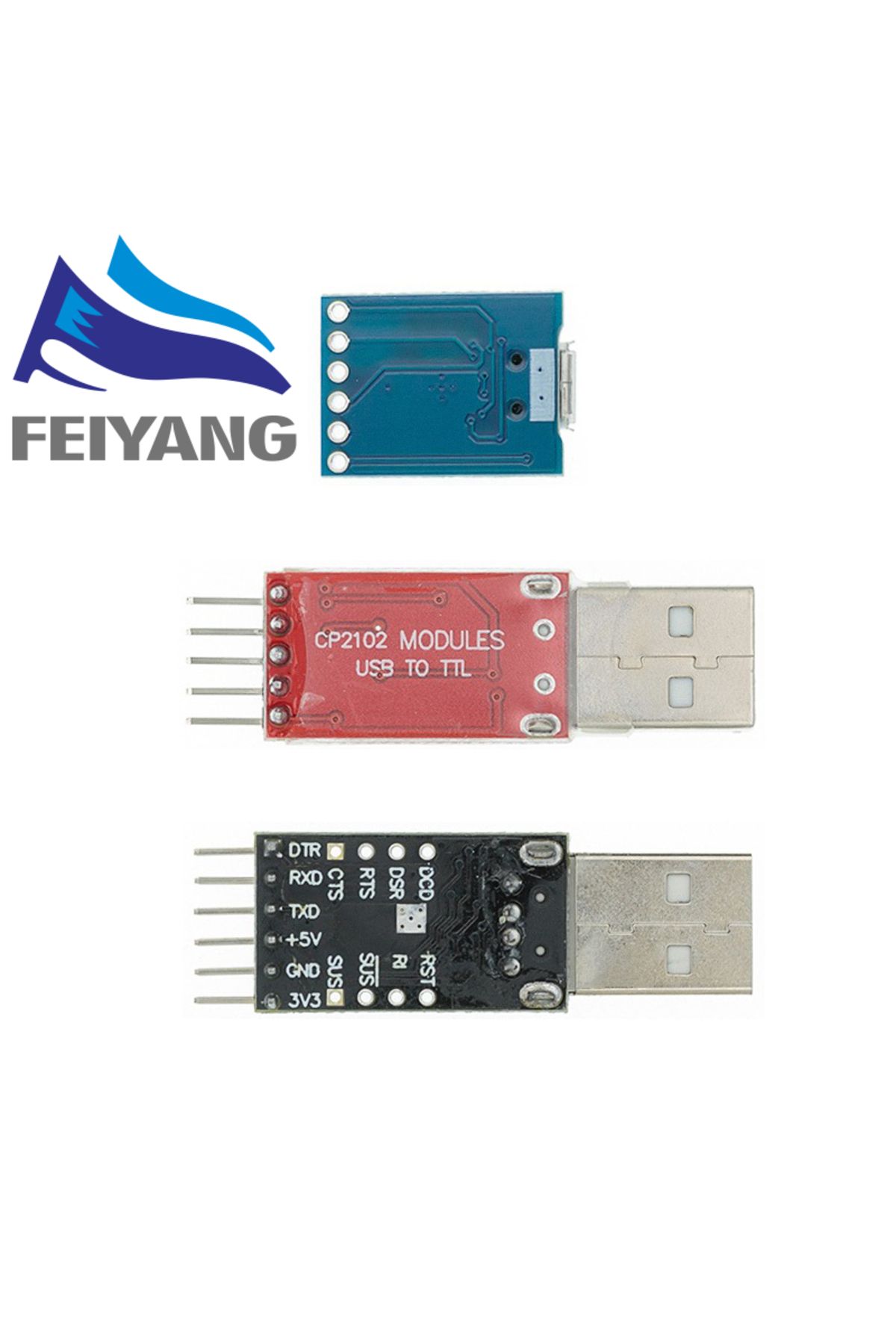 Choice-CP2102 USB 2.0 to UART TTL 5PIN Connector Module Serial Converter STC Replace FT232 CH340 PL2303 ... 3