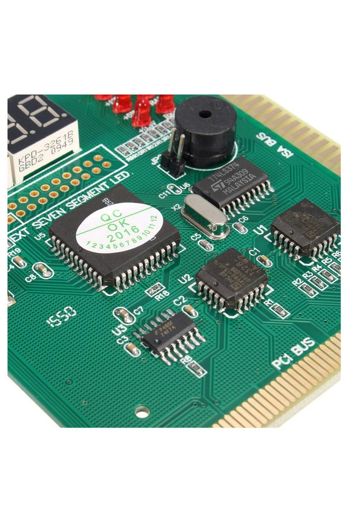 Ninth World-جهاز اختبار اللوحة الأم AK PCI & ISA - شاشة عرض تشخيصية مكونة من 4 أرقام لتصحيح أخطاء اللوحة الأم للكمبيوتر الشخصي... 5
